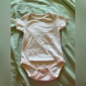 Chick Pea Baby Bodysuit | Size 3-6 Months | Neutral Stripes
